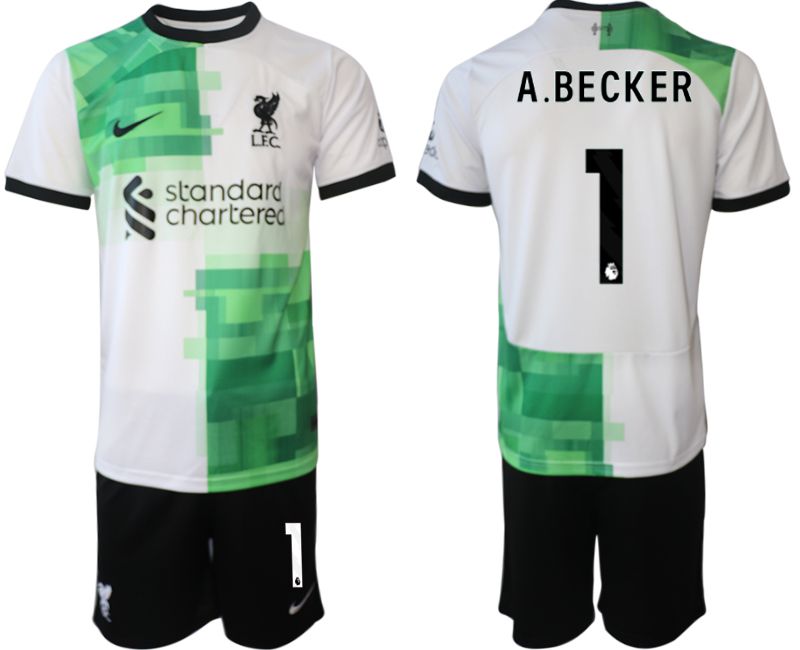 Men 2023-2024 Club Liverpool away white 1 Soccer Jersey